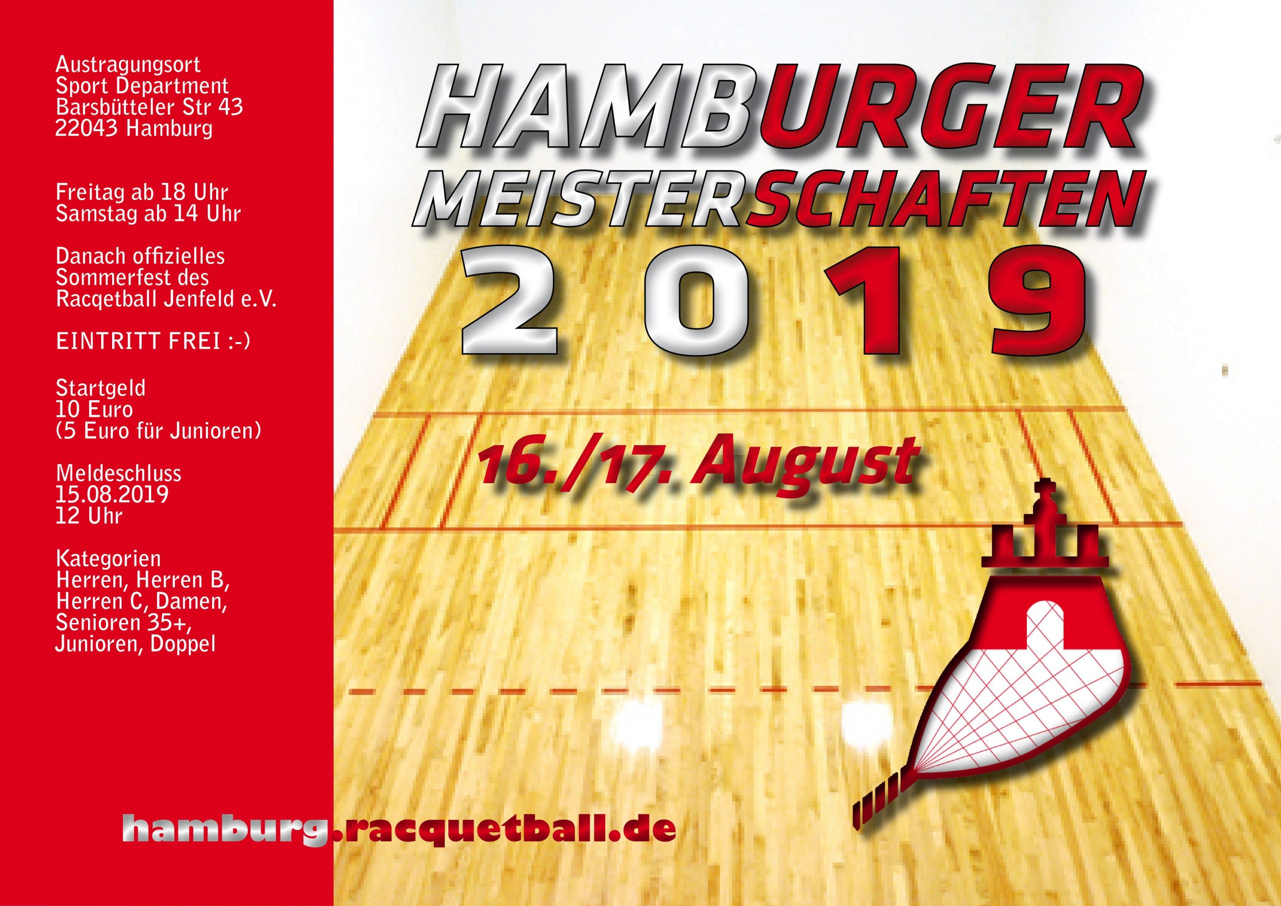 Read more about the article Hamburger Meisterschaften wieder im Sommer